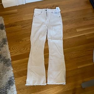 Abercrombie 24 00 high rise ankle flare jeans